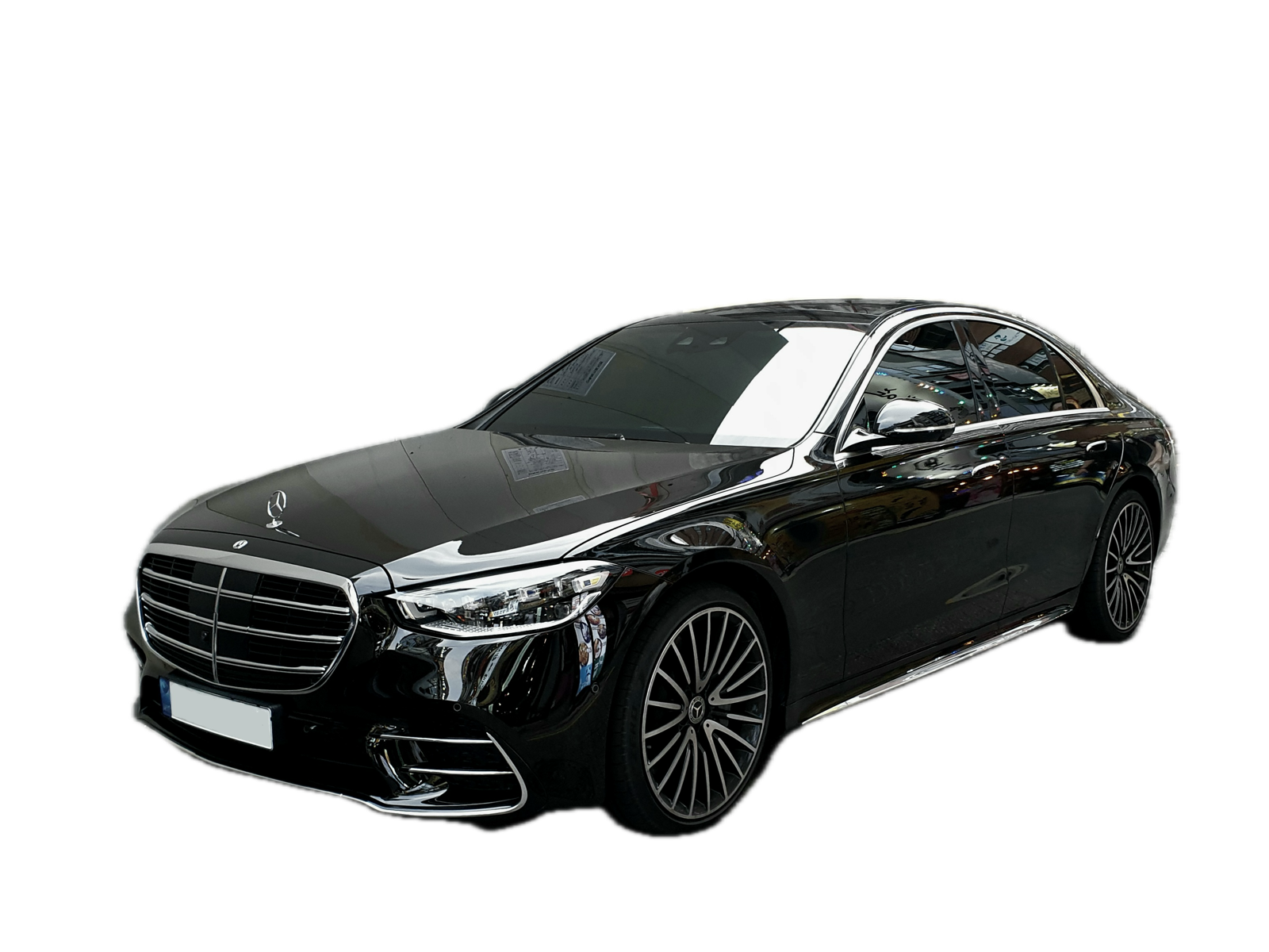 Mercedes-Benz S-Class in black