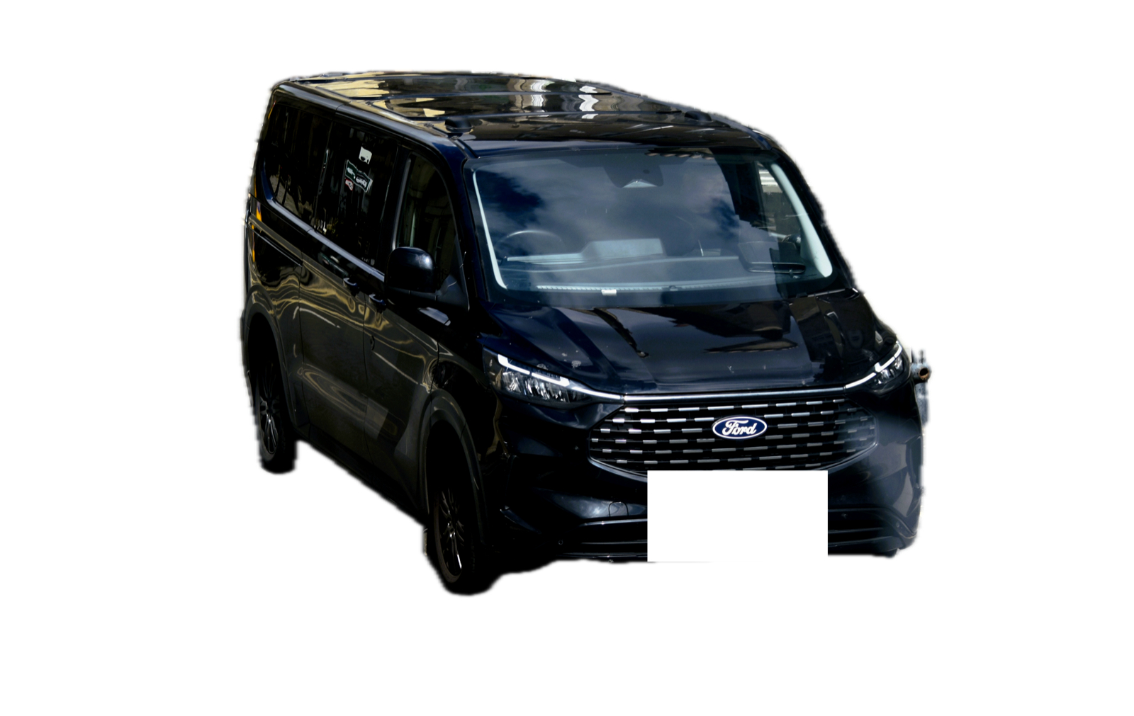 Ford Transit in black
